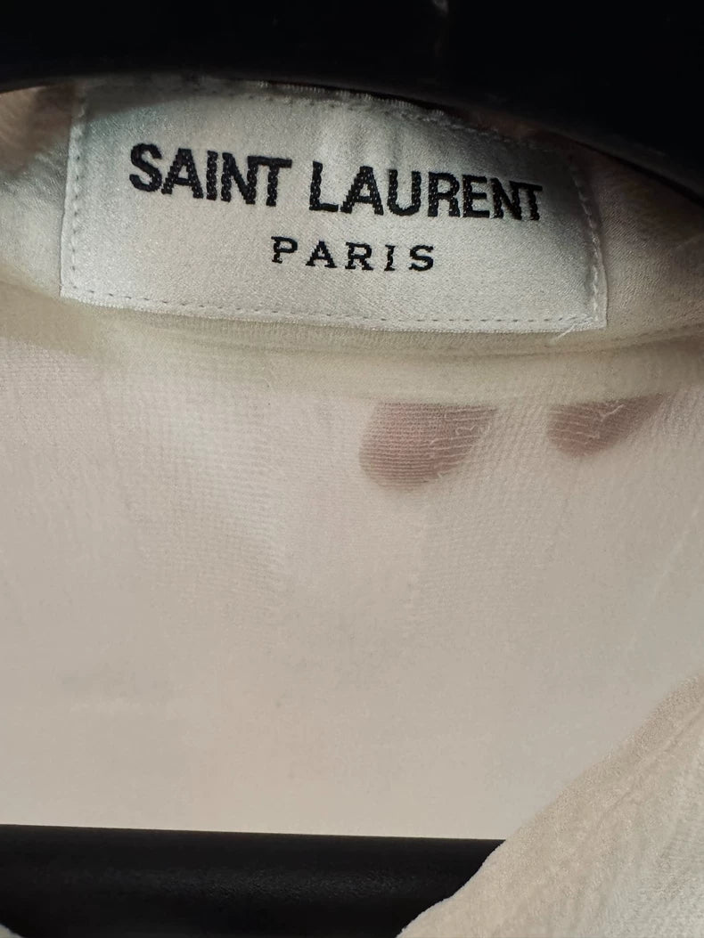 Saint Laurent 23SS Floaty Ribbon Shirt