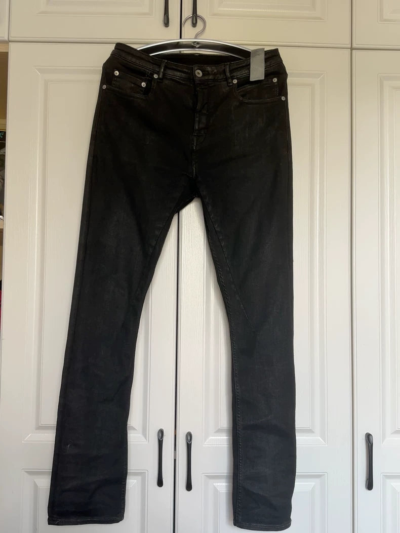 Rick Owens Waxed Casual Pants 31
