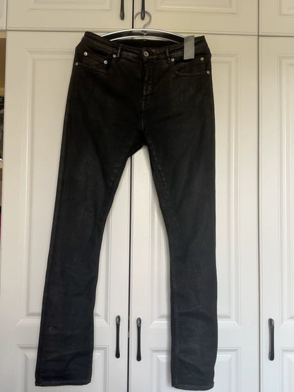 Rick Owens Waxed Casual Pants 31