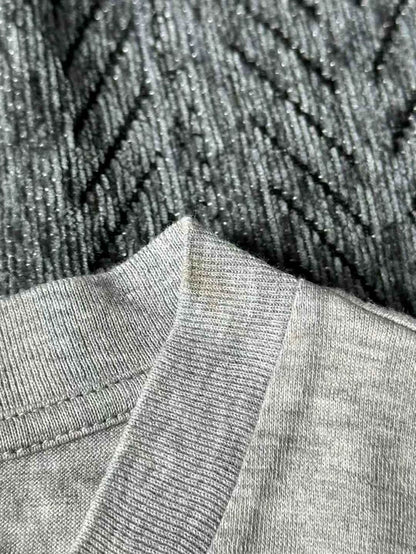 Celine Paris Grey Sleeveless Tank Top-yf