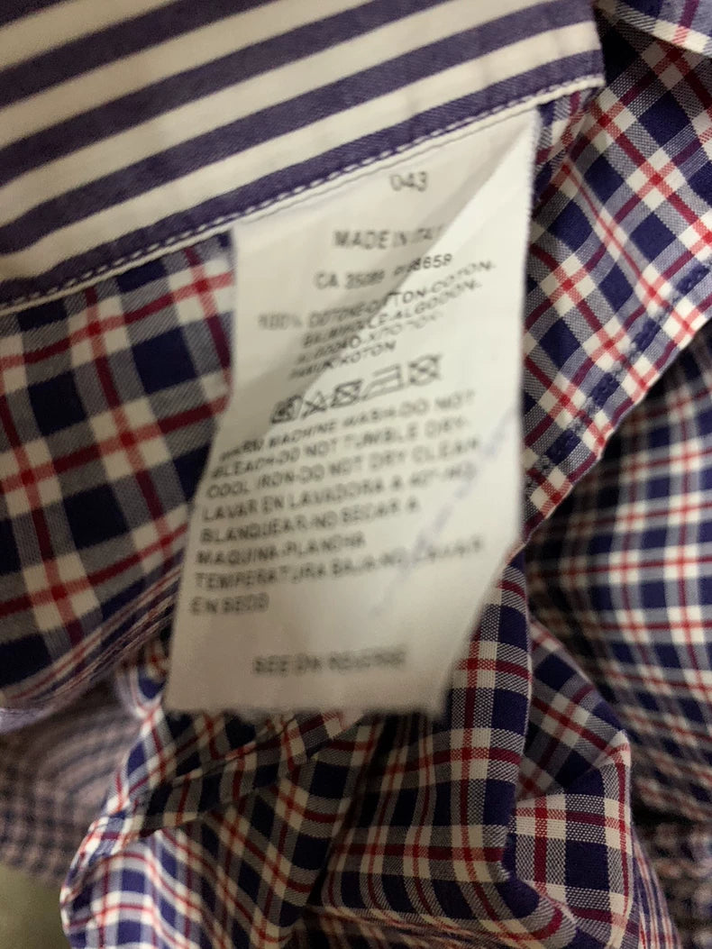 Paul & Shark Men's Check Long Sleeve Shirt