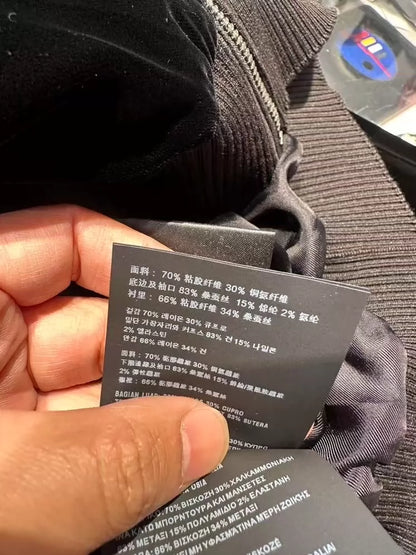 PRADA luxury velvet hoodie-zp