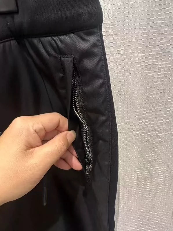 PRADA nylon patchwork sweatpants-zp