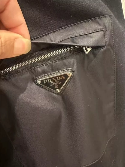 PRADA nylon patchwork sweatpants-zp