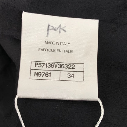 Chanel Black Houndstooth Wool Blazer