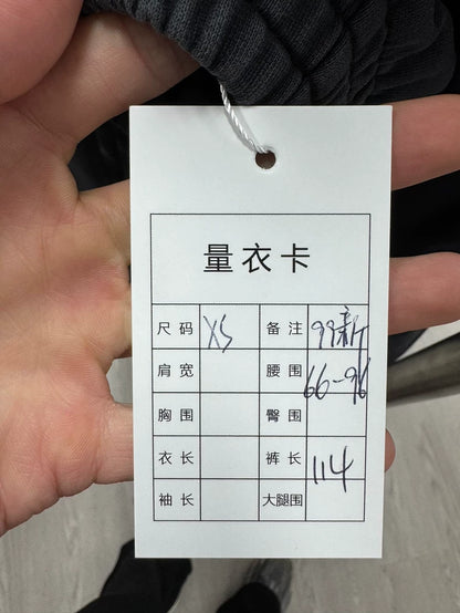 Balenciaga Washed Grey Logo Pants XS Size