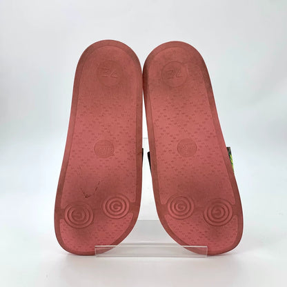 Gucci Pink Pineapple Print Slides