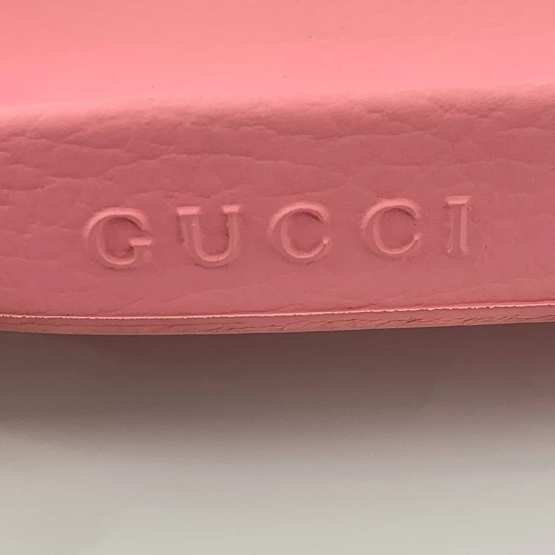 Gucci Pink Pineapple Print Slides