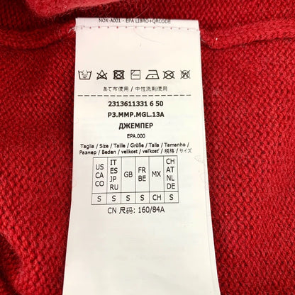 Red Rabbit Long Sleeve Knit Sweater