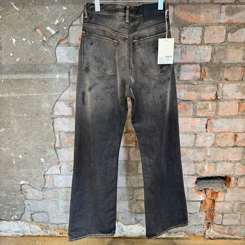 Acne Studios Inked Black Gray Jeans