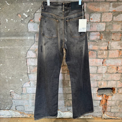 Acne Studios Inked Black Gray Jeans