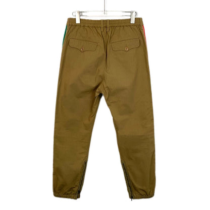 Gucci Brown Stripe Casual Pants