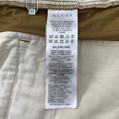 Gucci Brown Stripe Casual Pants