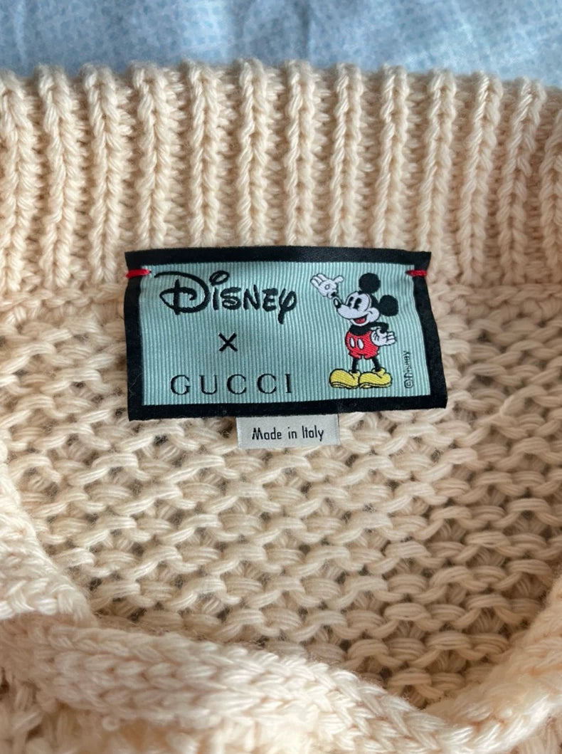 Gucci Disney Mickey Mouse Wool Sweater