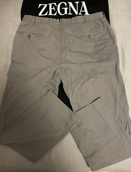 Ermenegildo Zegna Men's Casual Pants Gray