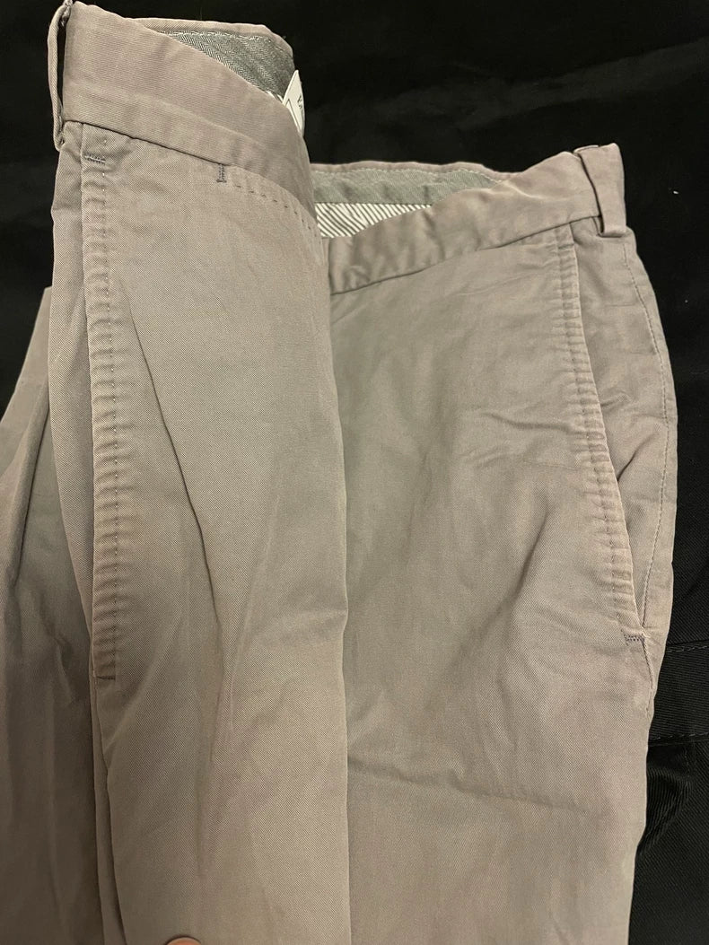 Ermenegildo Zegna Men's Casual Pants Gray