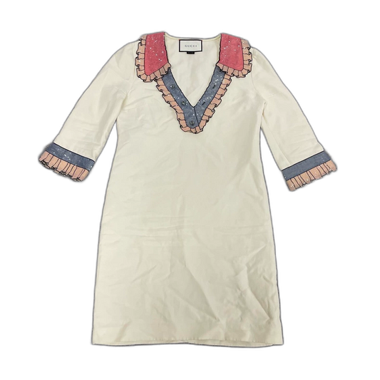 Gucci Sequin Dress with Ruffles