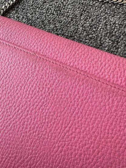 MCM Pink Chain Shoulder Bag