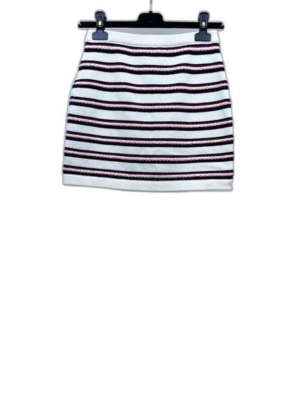 Chanel Knit Striped Skirt