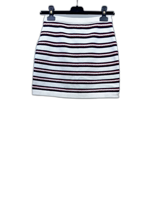 Chanel Knit Striped Skirt
