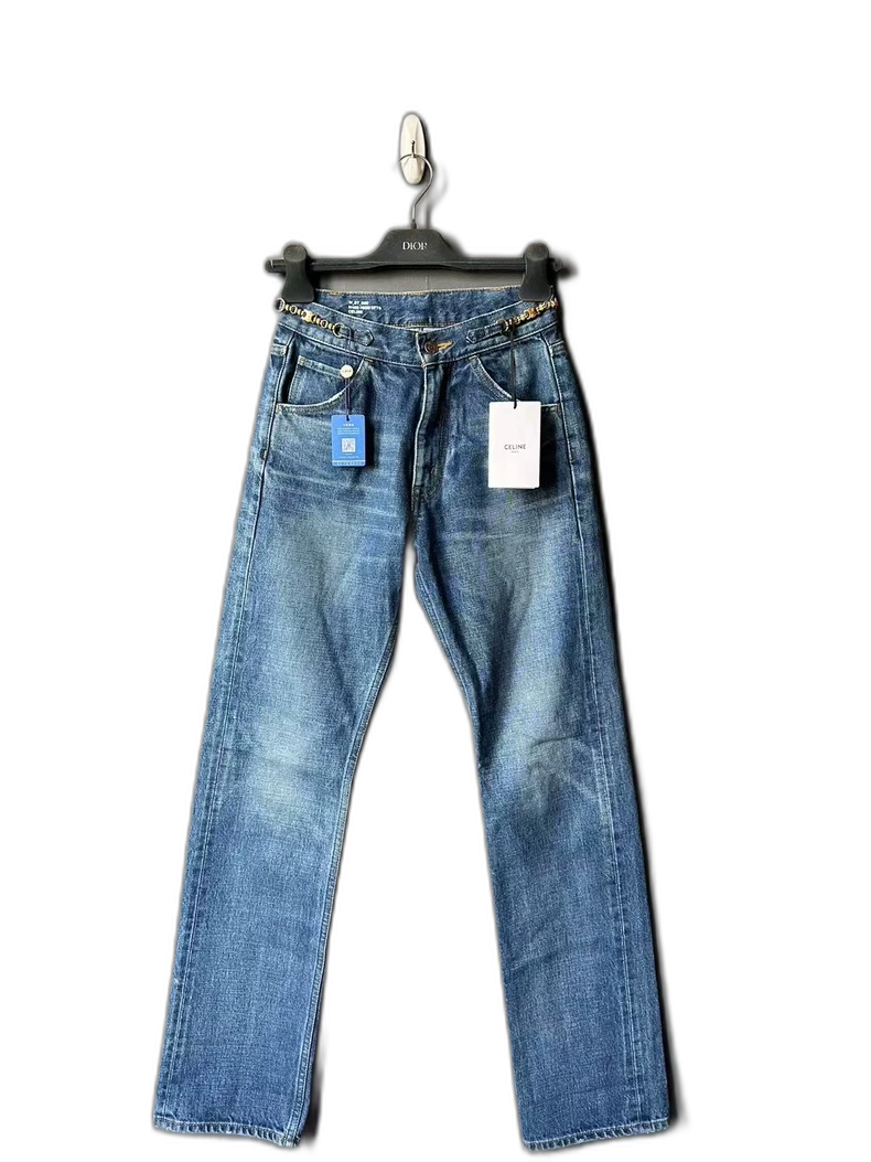 Celine Chain Detail Denim Pants Size 26