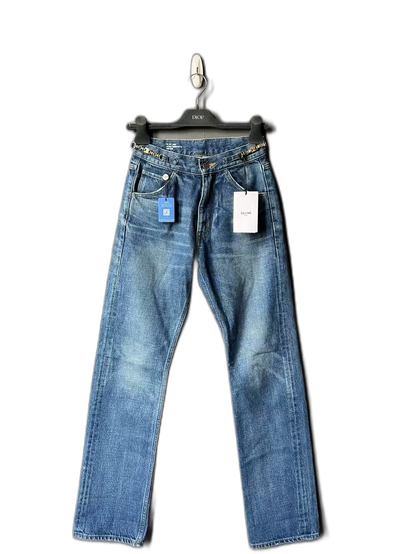 Celine Chain Detail Denim Pants Size 26