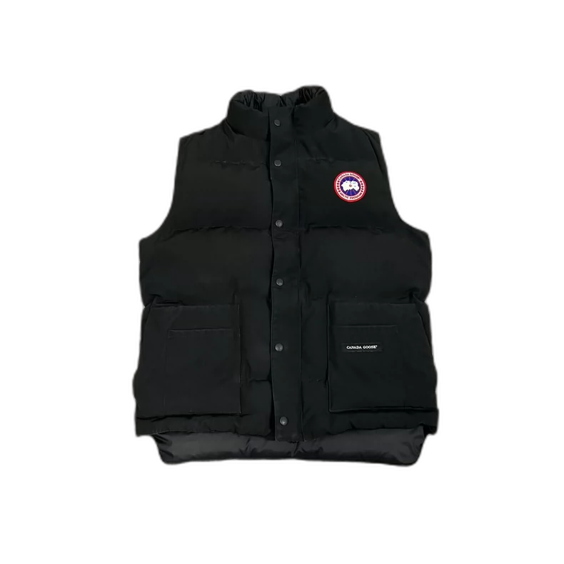 Canada Goose Black Down Vest Size S
