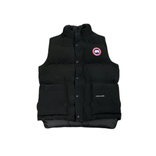 Canada Goose Black Down Vest Size S