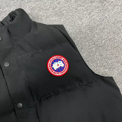 Canada Goose Black Down Vest Size S