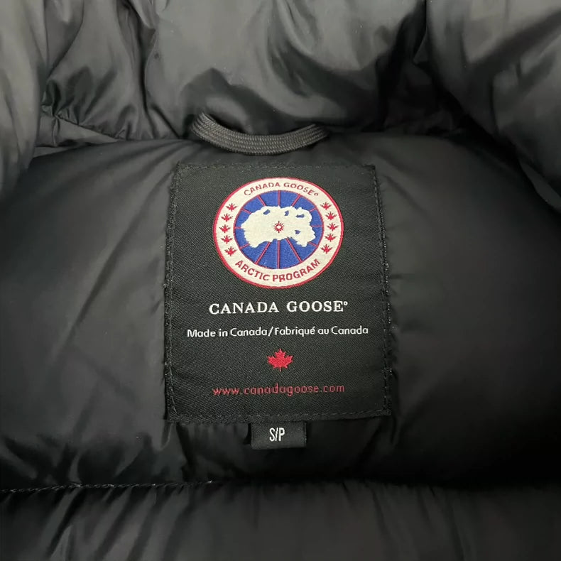 Canada Goose Black Down Vest Size S
