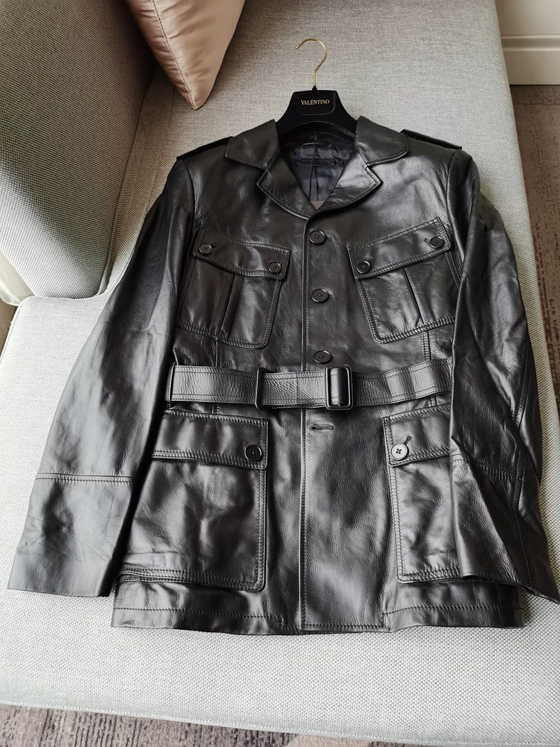 Bottega Veneta Runway Leather Jacket