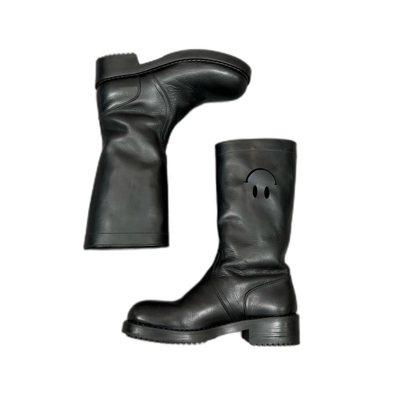 RAF SIMONS x Smiley High Top Boots