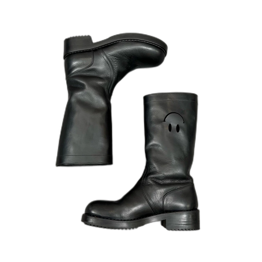 RAF SIMONS x Smiley High Top Boots