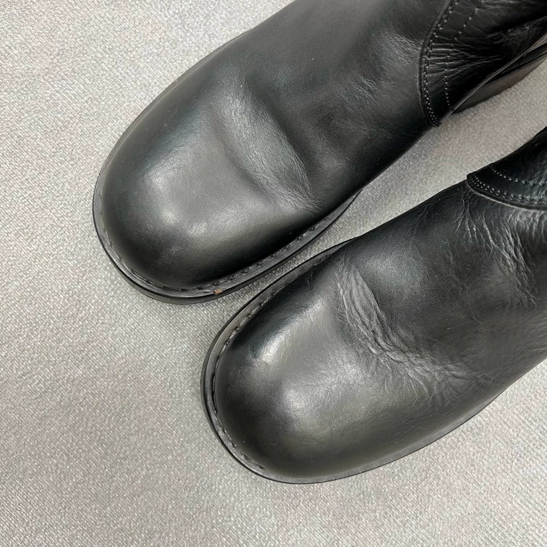 RAF SIMONS x Smiley High Top Boots