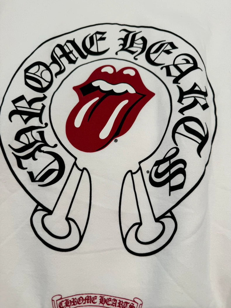 Chrome Hearts Rolling Stones Lip Hoodie-yf