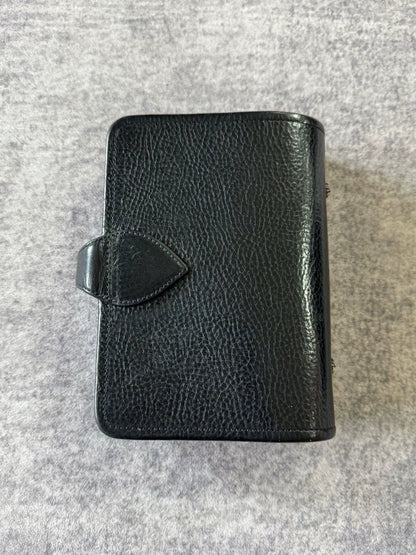 Chrome Hearts Leather Cross A6 Notebook-yf