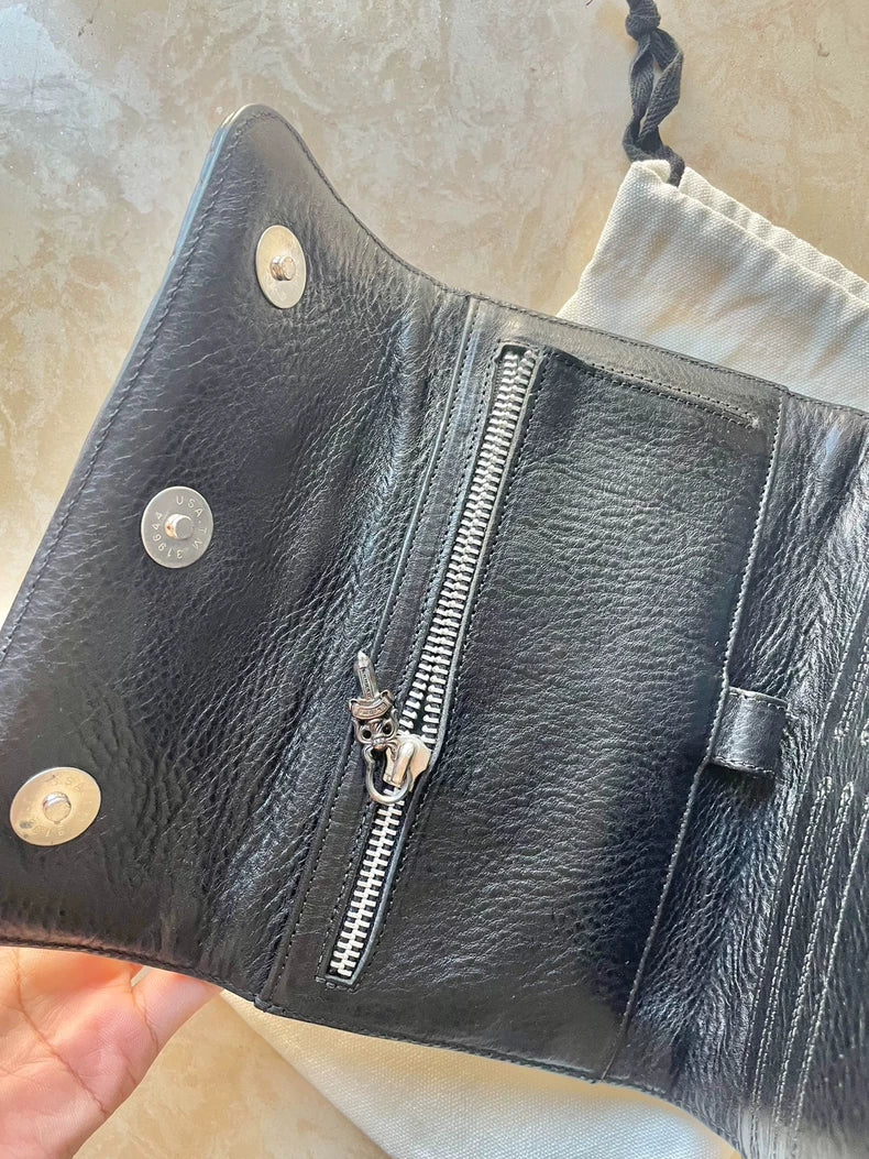 Chrome Hearts Quilted Clutch Bag