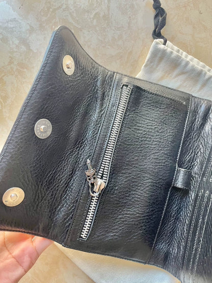 Chrome Hearts Quilted Clutch Bag