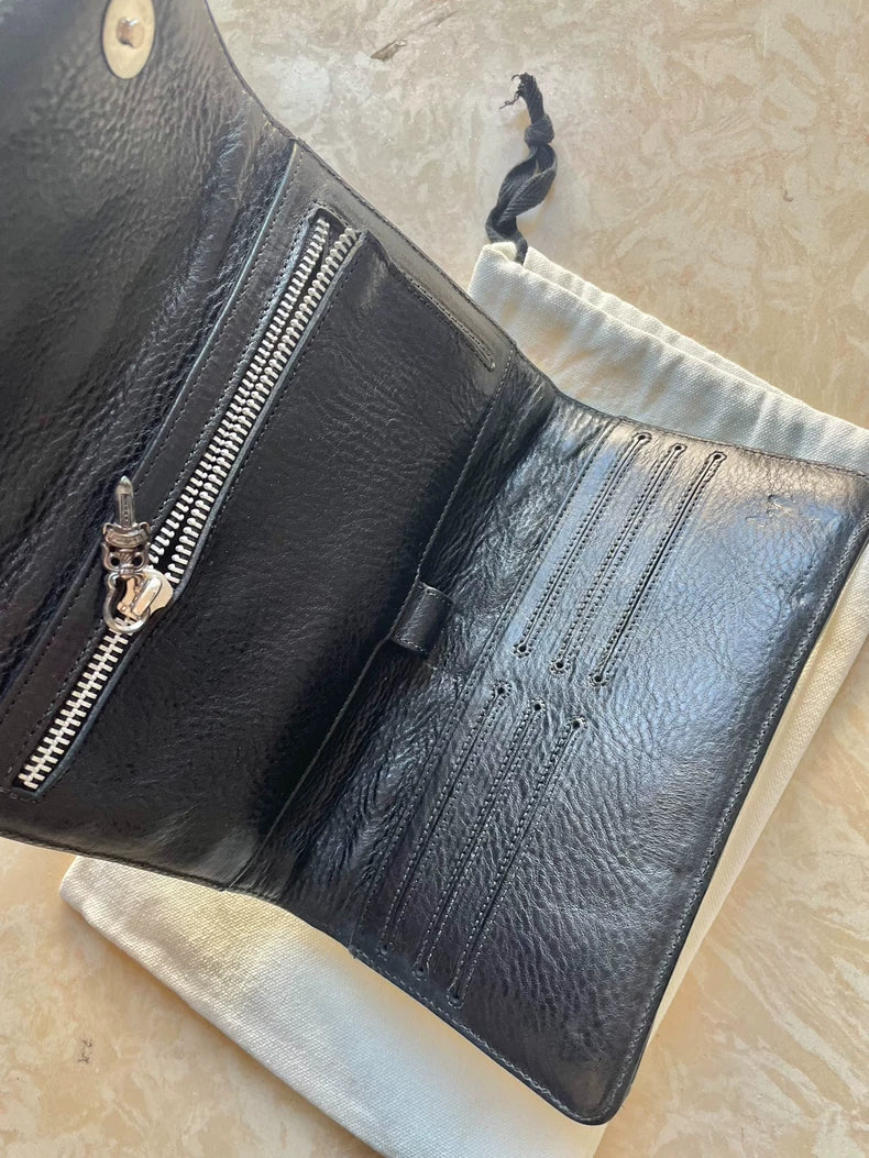 Chrome Hearts Quilted Clutch Bag
