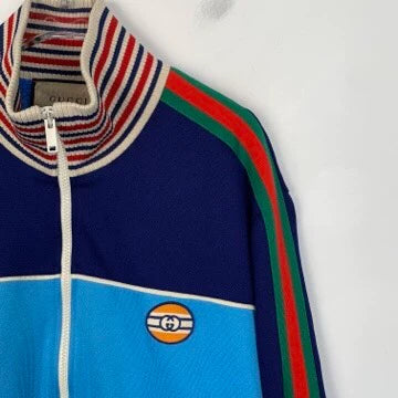 Gucci Colorful Striped Jacket L Size