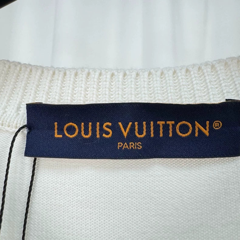 Louis Vuitton Embroidered Knit Short Sleeve-yf