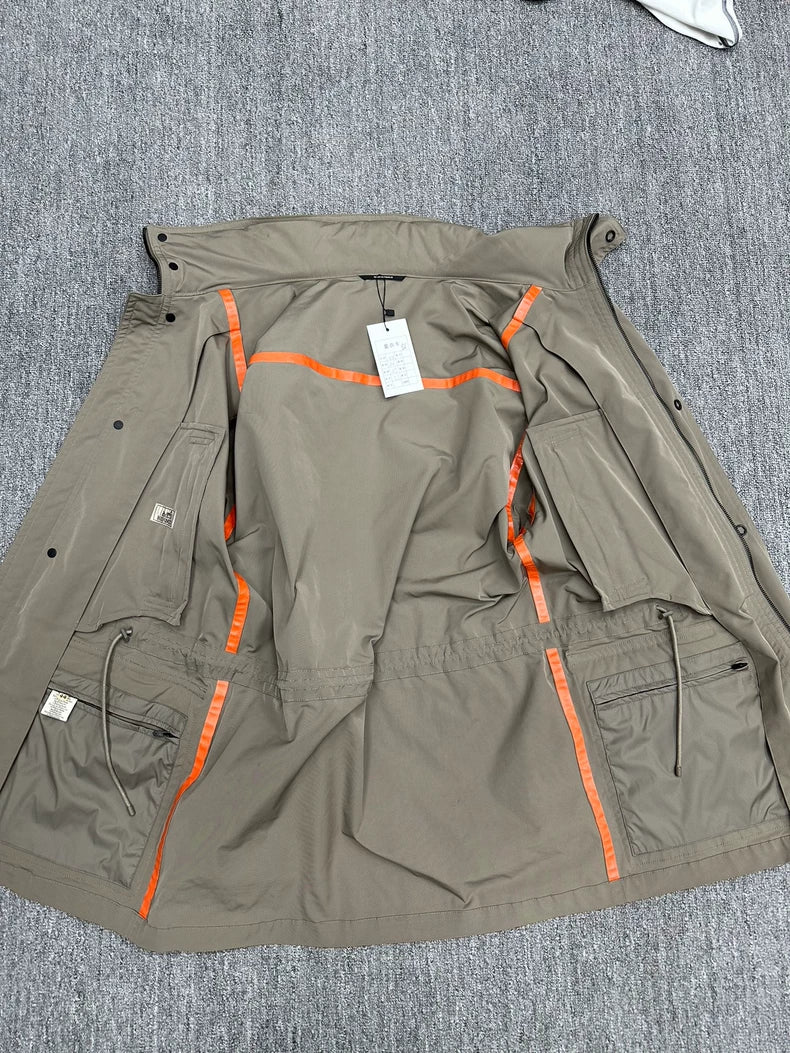Hermes Tech Nylon Trench Coat