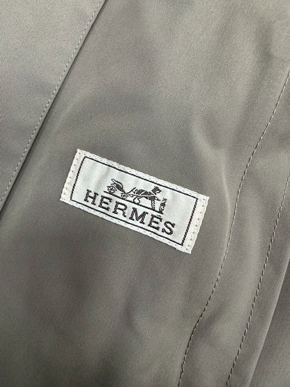 Hermes Tech Nylon Trench Coat