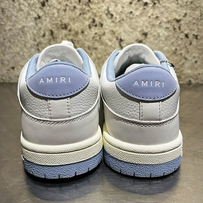 AMIRI Blue and White Bone Sneakers