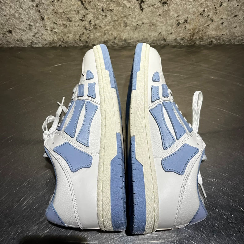 AMIRI Blue and White Bone Sneakers