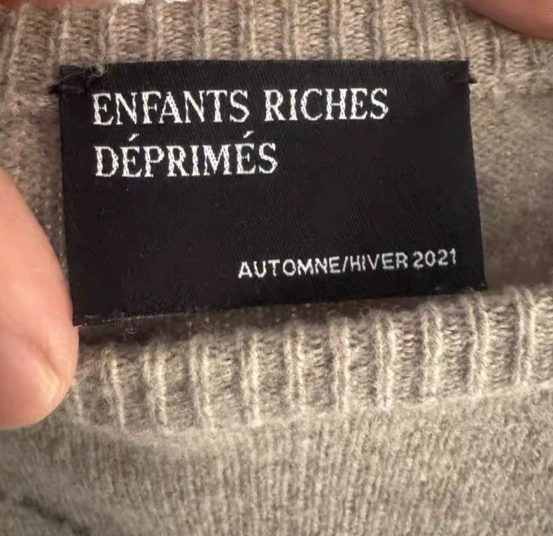 Enfants Riches Deprimes Opium Wool Sweater