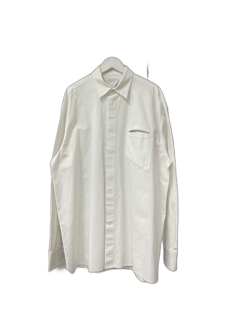 Bottega Veneta White Button-Up Shirt