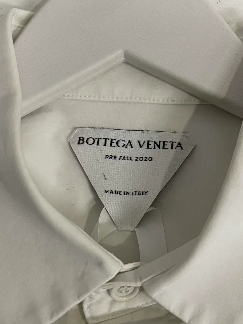 Bottega Veneta White Button-Up Shirt