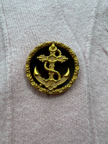 Pink Long Wool Cardigan by Louis Vuitton