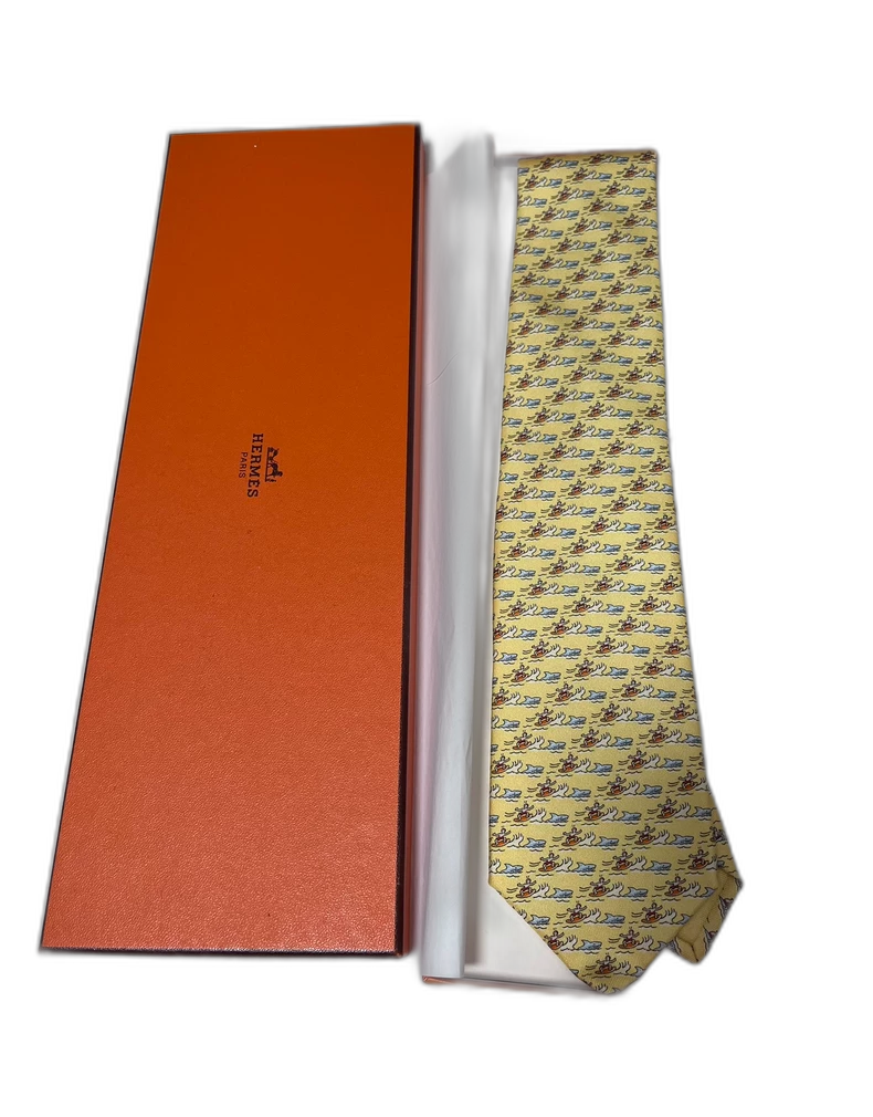 Hermes Tie with Box